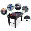 GoSports 48 '' Game Room Size Foosball Table Includes 4 Balls and 2 Cup Holders - Black Finish - 3 of 4
