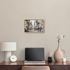 Art Remedy In the City Minimalist collage style wall art Framed - 2 of 4