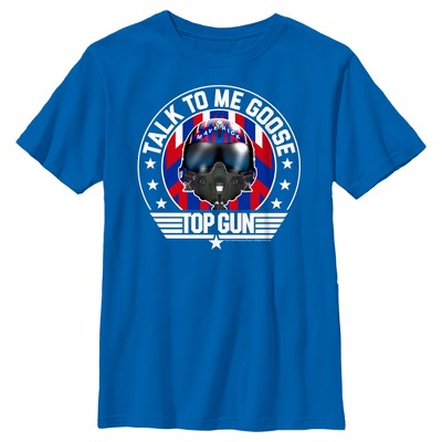 Boy's Top Gun Maverick Talk To Me Goose T-shirt : Target