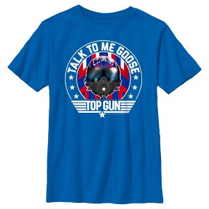 Boy's Top Gun Maverick Talk to Me Goose T-Shirt - 1 of 4
