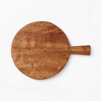 Wooden Mini Round Serve Board with Handle - Figmint™