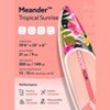 SLOOSH 10'6" Inflatable Stand Up Paddle Board with Premium Accessories, Non-Slip EVA Deck, Ultra-Light Carry Bag Pump, Meander SUP for Youth & Adults - 2 of 4