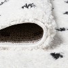 Pele Modern Geometric Dot Shag Indoor Area Rug - JONATHAN Y - 4 of 4