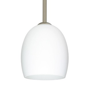 Besa Lighting Lucia 1 - Light Pendant in  Satin Nickel - 1 of 1