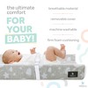 Babylicious Cotton Changing Pad – Soft, Breathable, Waterproof & Non-Slip, Removable Washable Cover - 3 of 4