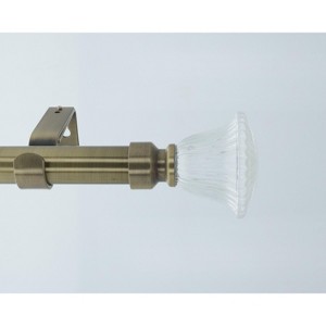 Urbanest Henry Glass Finial 1-inch Diameter Curtain Rod - 1 of 2