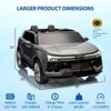 24V 2-Seater SUV Ride on Car Toy w/Parent Remote Control, Music, LED Lights, Bluetooth,Safety Belt,Two Speeds,Electric Car,Ages 3-8 - 4 of 4