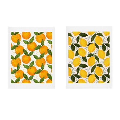 Set of 2 Avenue Summer Fruits Gallery Decorative Wall Arts - Deny Designs