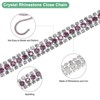 Unique Bargains Durable Rhinestone Chain Multipurpose Use Beaded Trim 1 Pc - 2 of 4