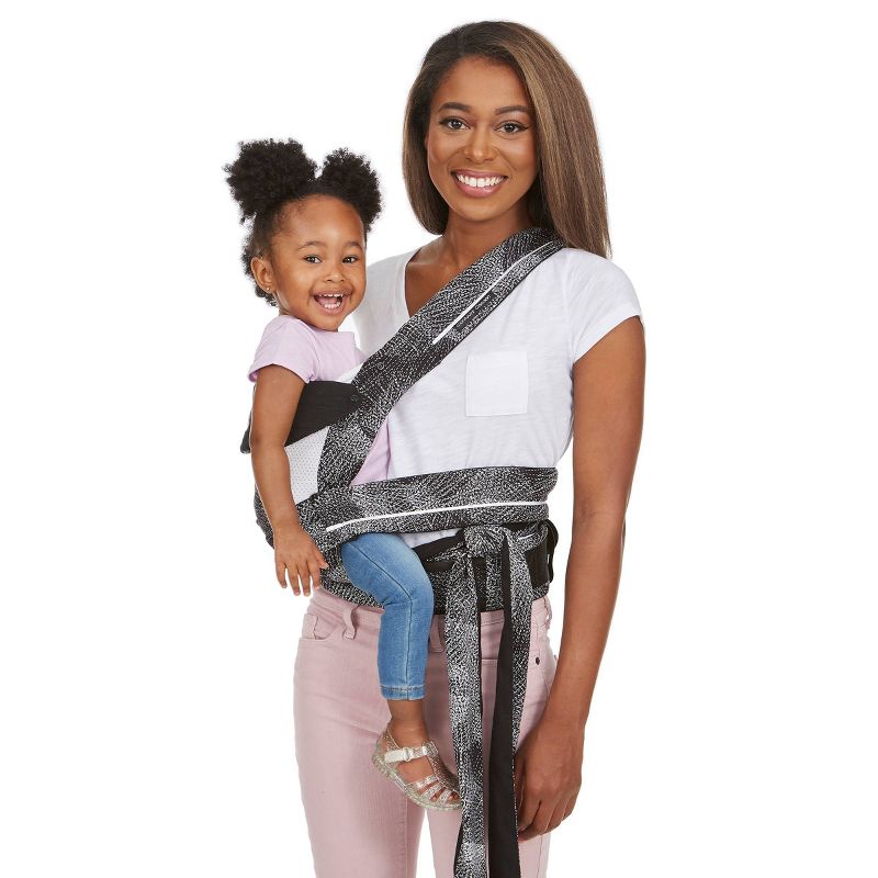 Contours Cocoon Hybrid Buckle-Tie 5 Position Baby Carrier, 6 of 9