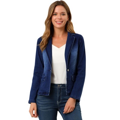 Women's 2024 denim blazers