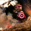 Bleacher Creatures Marvel Captain America (Sam Wilson) 10" Plush Figure - 2 of 4