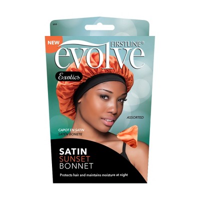 Evolve Exotics Sunset Satin Bonnet - Orange