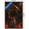 Trends International House of the Dragon - Rhaenyra Dragon One Sheet Framed Wall Poster Prints - 3 of 4