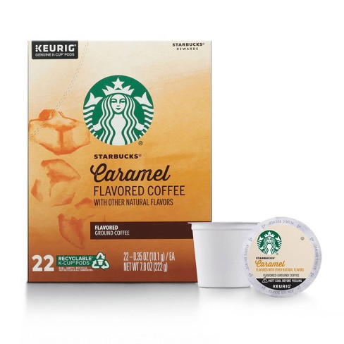 Starbucks Caramel Light Roast Coffee Keurig K Cup Pods 22ct Target