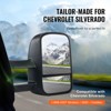 VEVOR Towing Mirrors, Left & Right Pair Set for Chevrolet Silverado (1999-2007)/GMC/Cadillac, Tow Mirror with Plane & Convex Glass, Black - 3 of 4