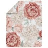 Sweet Jojo Designs Girl Toddler Bedding Set Peony Floral Garden Pink and Ivory 5pc - 4 of 4