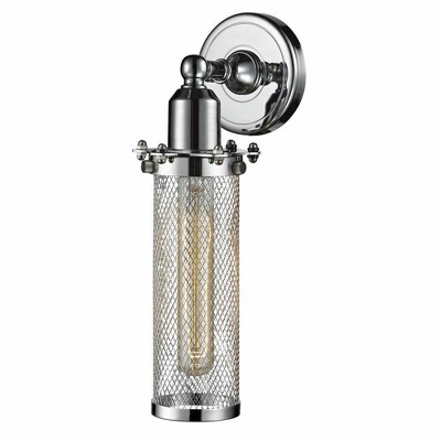 Quincy Hall - 5W 1 LED Wall Sconce In Industrial Style-12.5 Inches Tall and 4.5 Inches Wide