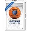 Trends International NBA Memphis Grizzlies - Drip Basketball 21 Framed Wall Poster Prints - 3 of 4