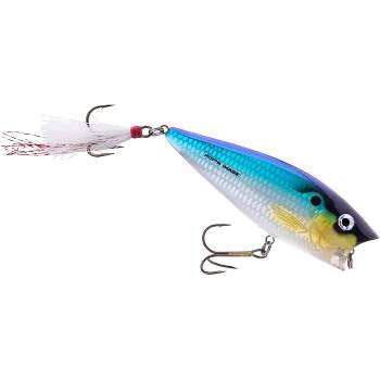 Arbogast Buzz Plug Jr. 5/8 oz. Topwater Fishing Lure - Frog/White Belly