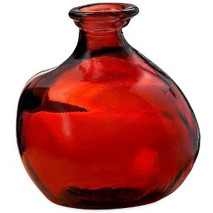 VivaTerra Bubble Recycled Glass Balloon Vase, 7" - 1 of 1