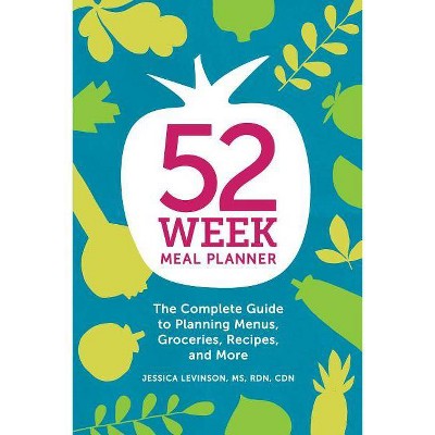 52-Week Meal Planner - by  Jessica Levinson (Paperback)