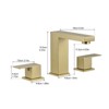 Brushed Nickel Waterfall Faucet with Pop-Up Drain - 2 of 4