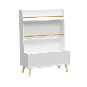 Toy Shelf Organizer for Kids, Modern Open Storage Display Cabinet Children Bookshelf Toy Storage Cabinet Organizer for Living Room Kids Room - 1 of 4