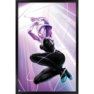 Trends International Marvel Comics - Ghost Spider - Ghost Spider #1 Framed Wall Poster Prints - 1 of 4