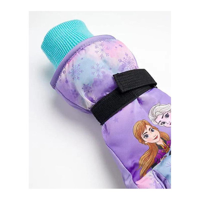 Disney Frozen Winter Insulated Snow Ski Gloves or Mittens – Girls Ages 2-7, 3 of 4