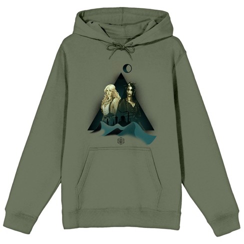 Target green online hoodie