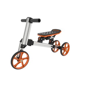 Whisen Constructible Building Kit 20-in-1 Balance Bike and Scooter for Toddlers - Orange - 1 of 4