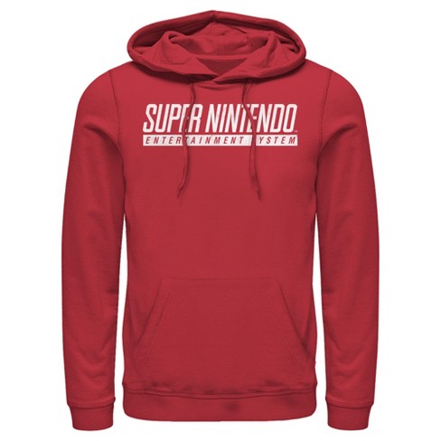 Red 2025 nintendo hoodie