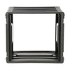 SKB 8U Roto Rack Case - Durable Polyethylene Gear Protector, Stackable, Waterproof with Twist Latches & Rubber Feet for Musicians, Black - 4 of 4