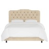 Skyline Furniture Seville Upholstered Bed in Linen - 2 of 4