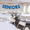 Big Dot of Happiness Blue Senior Night - High School Sports and Graduation Party Decorations - Seniors - Outdoor Letter Banner - 2 of 4