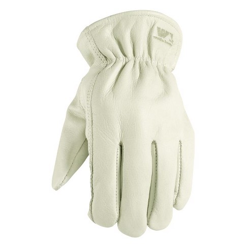 Wells Lamont Men's HydraHyde Leather Work Gloves, ONE PAIR SIZE M, L, & XL  NEW