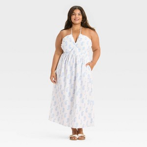 Women's Maxi A-Line Dress - Universal Thread™ - 1 of 3