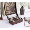 CAVINAS Jewelry Box Glass Jewelry Organizer Case Jewelry Armoire Organizer - 2 of 4
