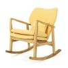 Benny Mid Century Modern Fabric Rocking Chair - Christopher Knight Home - 2 of 4
