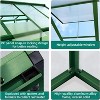 GustoWave Large Walk-In Outdoor Greenhouse for Backyard, Patio, and Lawn Gardening - 3 of 4