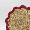2pk Woven Seagrass Charger Copper Border - Threshold™ - 4 of 4