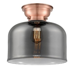 Bell - 1 Light Flush Mount In Industrial Style-9.4 Inches Tall and 12 Inches Wide - 1 of 1