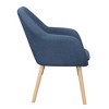 Take a Seat Charlotte Accent Chair Linen - Breighton Home - 4 of 4