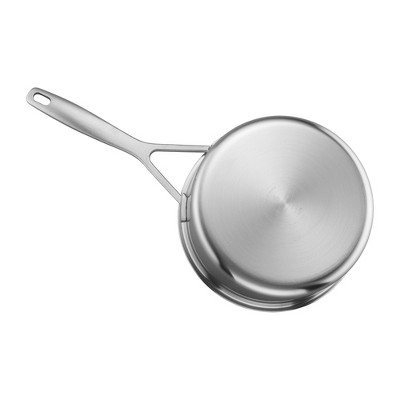 Demeyere 5-Ply 2-Quart Stainless Steel Saucepan with Lid