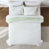 Lush Décor Diamond Leaf Jacquard Reversible Matelasse Coverlet - 4 of 4