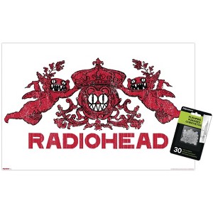 Trends International Radiohead - Red Crest Bears Unframed Wall Poster Prints - 1 of 4