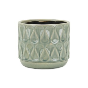Cheung's Lacrima Green Droplet Pot - Large - 1 of 3
