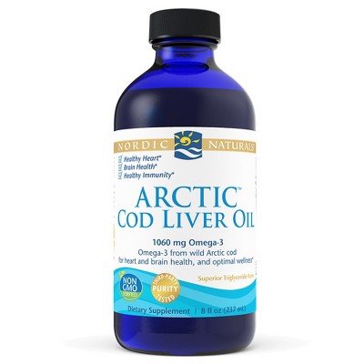 Nordic Naturals Arctic CLO - Cod Liver Oil for Heart, Brain Health & Wellness