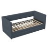 NicBex Twin Size Daybed with Storage Upholstered Corduroy Fabric Daybed Frame with 2 Spacious Drawers for Apartment - 4 of 4